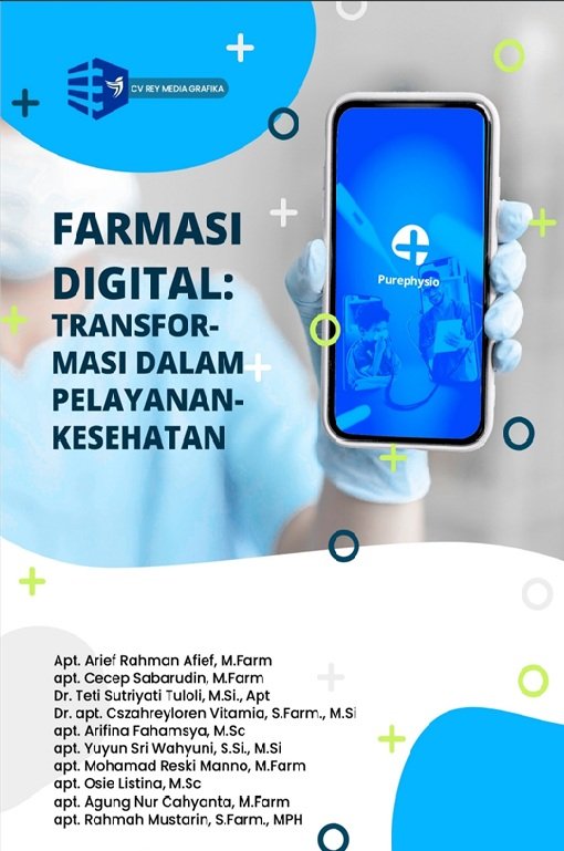 Cover eBook FARMASI DIGITAL:  TRANSFORMASI  DALAM PELAYANAN  KESEHATAN